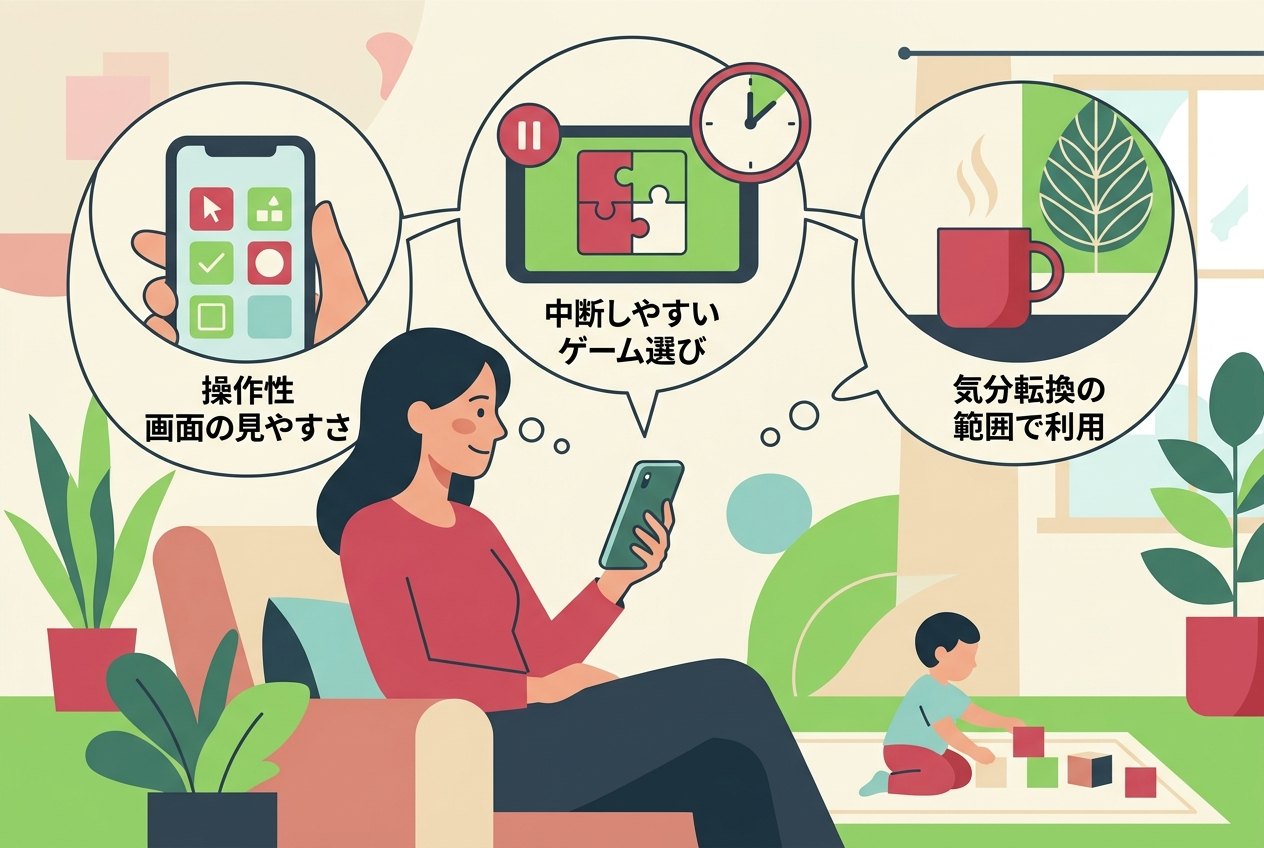 子育て中・すきま時間を使いたい方向けの考え方